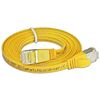 SLIM patchcord Cat 6, STP, 0.5 m, Yellow