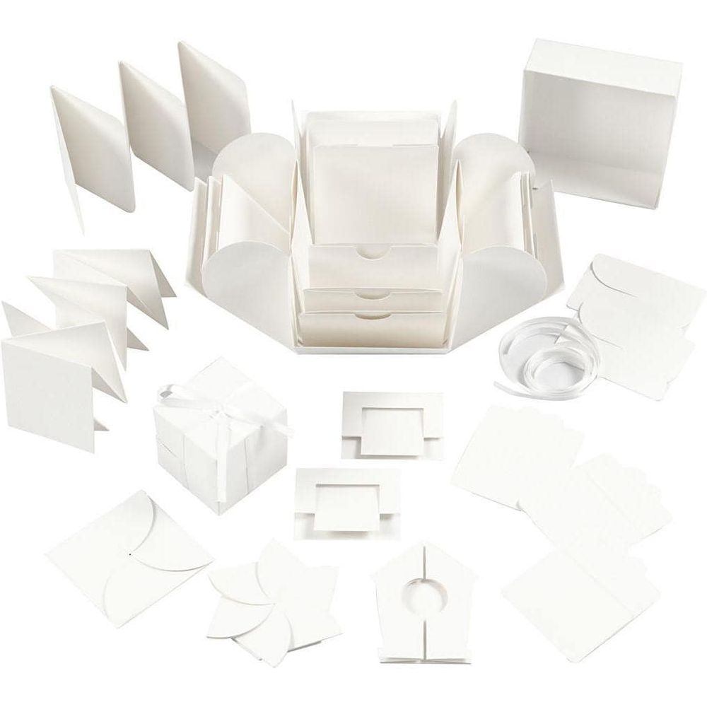 Creativ Company Coffret cadeau explosion box blanc Bild 1