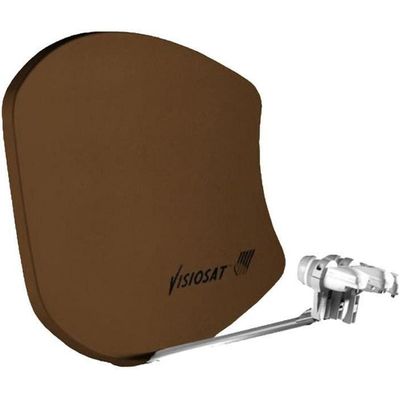 Visiosat SAT Antenne G2 Braun, 75 x 64 cm