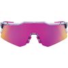 100percent Lunettes Speedcraft XS -Polished Translucent Grey -Purple Mult thumb 0