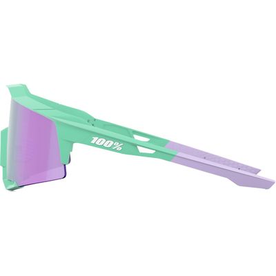 100percent Lunettes Speedcraft Tall Soft Tact Mint - HiPER Lavender