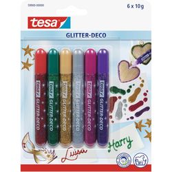 TESA Glitter Deco Brilliant 6x10g