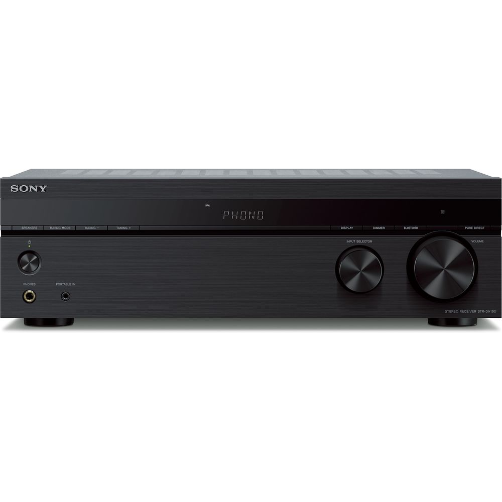 Sony stereo receiver str-dh190 black Bild 1