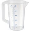 Measuring cup 0.5 lt. Ø 9.5cm, H 14cm