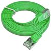 SLIM câble patch Cat 6, STP, 0.5 m, vert thumb 2