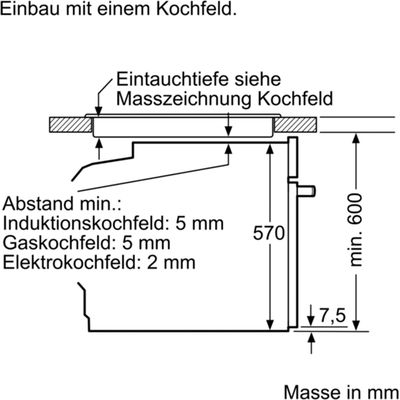 Bosch HEA533BS2 built-in stove Bild 5