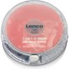 Lenco Lettore CD portatile CD-012TR, incluse le cuffie