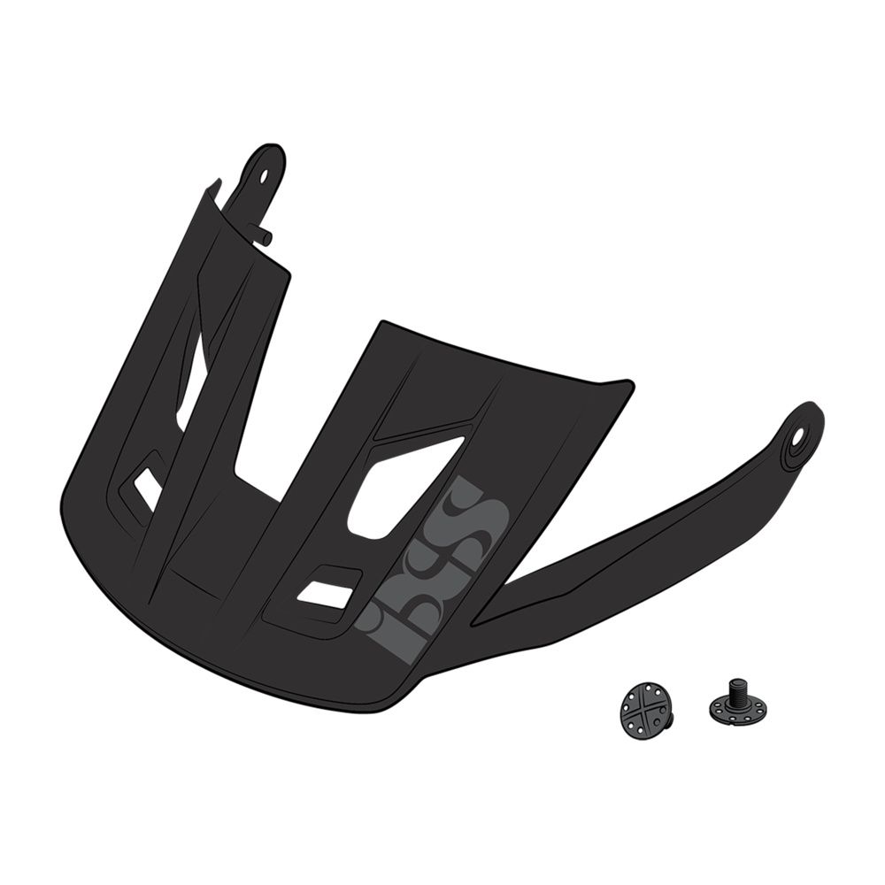 ixs Visor + pins Trigger AM black ML Bild 1