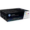 HP Toner n. 131A (U0SL1AM) CMY, confezione da 3