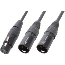 Power dynamics XLR-Kabel XLRf - 2 XLRm