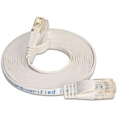 SLIM Cavo patch Cat 6, UTP, 0,1 m, bianco