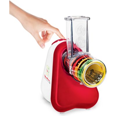 Moulinex Trommelraffel Elektro Fresh Express Plus Ruby Red DJ756G Bild 10