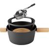 Stöckli Fondue set Titlis Big 6Per ø21cm cast black 7576.80 thumb 0