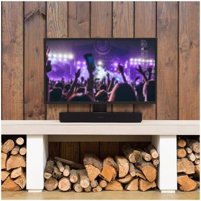 Flexson Adjustable TV Stand for Beam Blk Single Bild 5