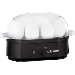 Cloer Egg boiler for 6 eggs black 6080