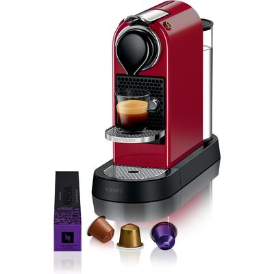 Krups Nespresso XN7415 Citiz Red coffee maker Bild 4