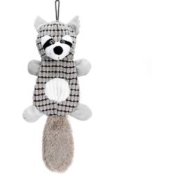 Freedog Peluche raton laveur gris clair