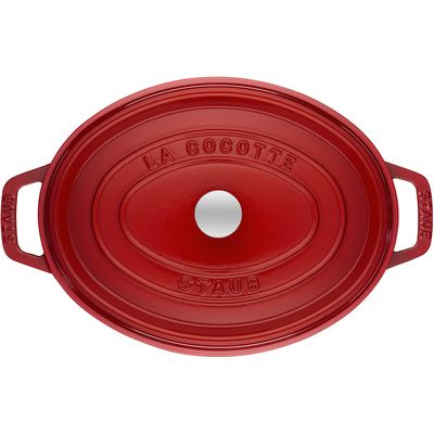 Staub Topf oval Vitamin Kirschrot 6.5 lt. 33cm Bild 5