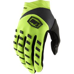 100percent Airmatic Gloves Fluo Yellow-Black Yellow XXL