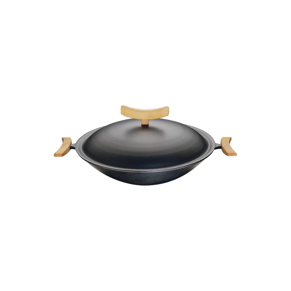 Spring Switzerland Wok ø35cm cast with Spring lid - buy at iron