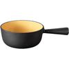 Stöckli HH cheese fondue caquelon Classic 18cm black cast 7218.14