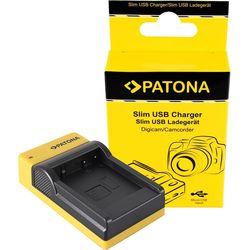 Patona Ladegerät Micro USB zu Panasonic BLG10