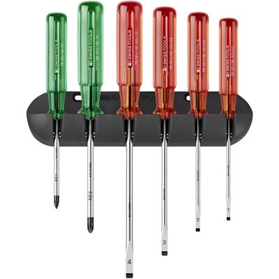 PB Swiss Tools Schraubenzieher-Set mit Wandhalter PB 245