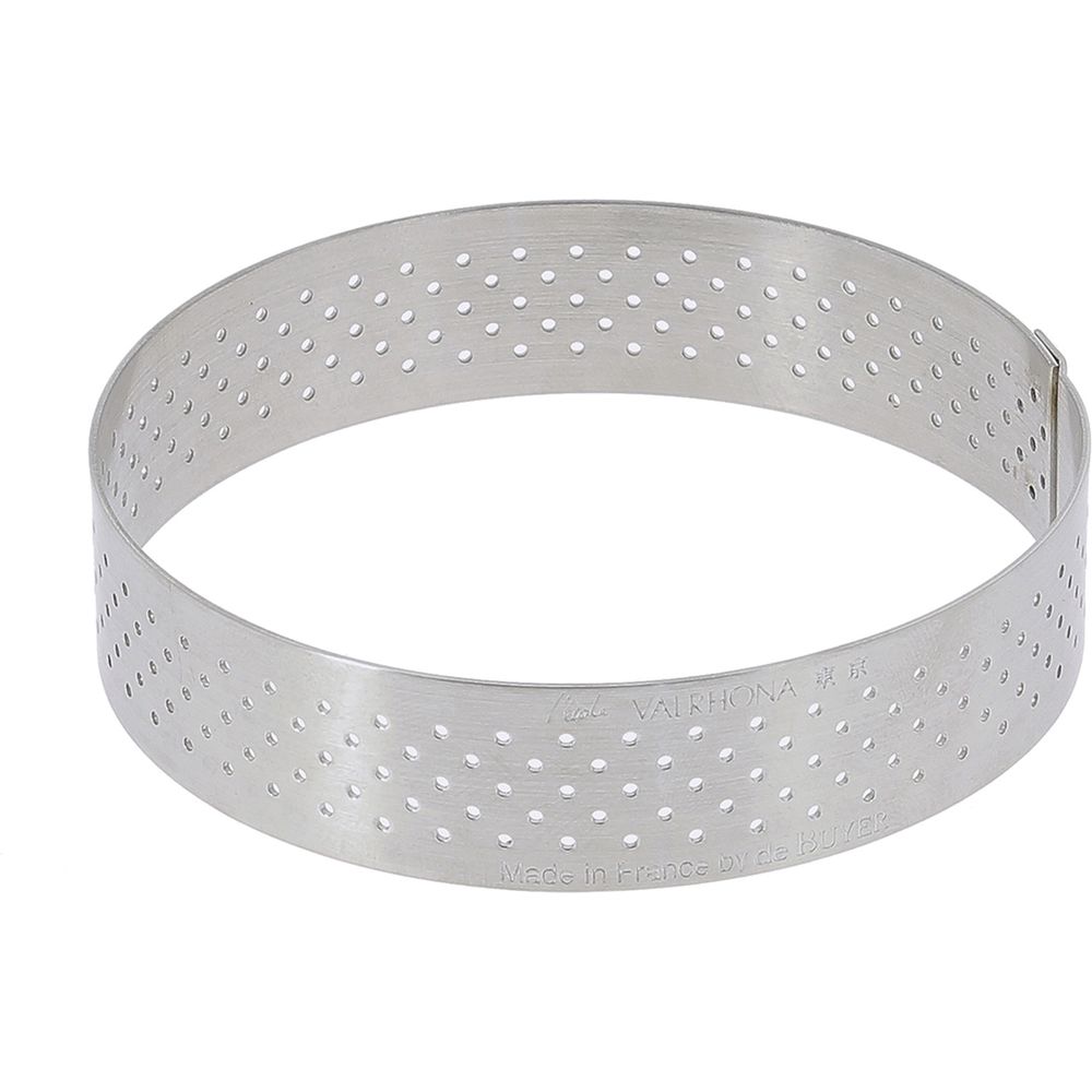 de Buyer Cake ring round perforated Ø20.5cm H: 2cm Bild 1