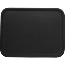 Contacto Plateau, rectangulaire, antidérapant 61 x 43 cm, noir