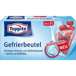 Toppits Gefrierbeutel 30Stück 3.0Liter 25x32cm