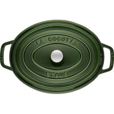 Staub Topf oval Vitamin Basil 6.5 lt., 33cm Bild 2