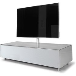 Spectral Scala SC1651 Snow - housse en tissu argenté - support TV