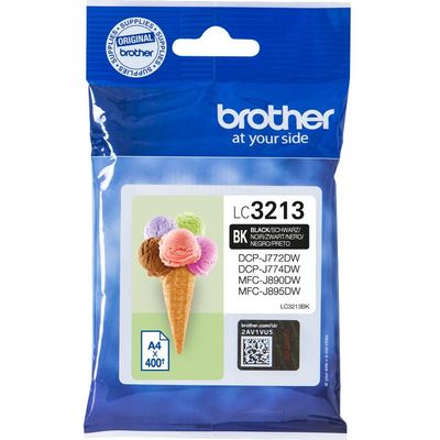 Brother Inchiostro LC-3213BK Nero