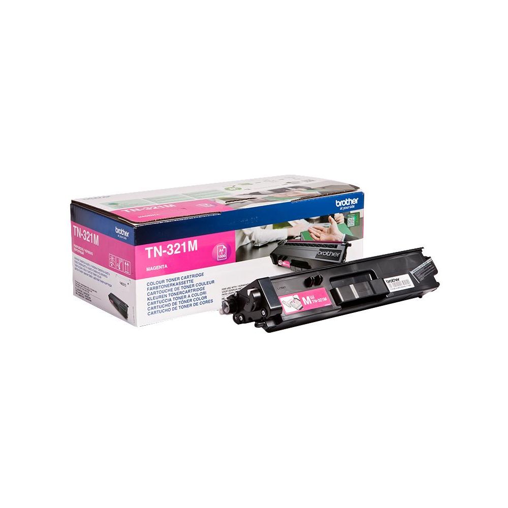 Brother Toner laser / cartuccia toner magenta pagine TN-321M Bild 1