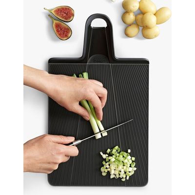 Joseph Joseph Chop2Pot Plus Tagliere pieghevole nero, 45x26,3 cm Bild 4