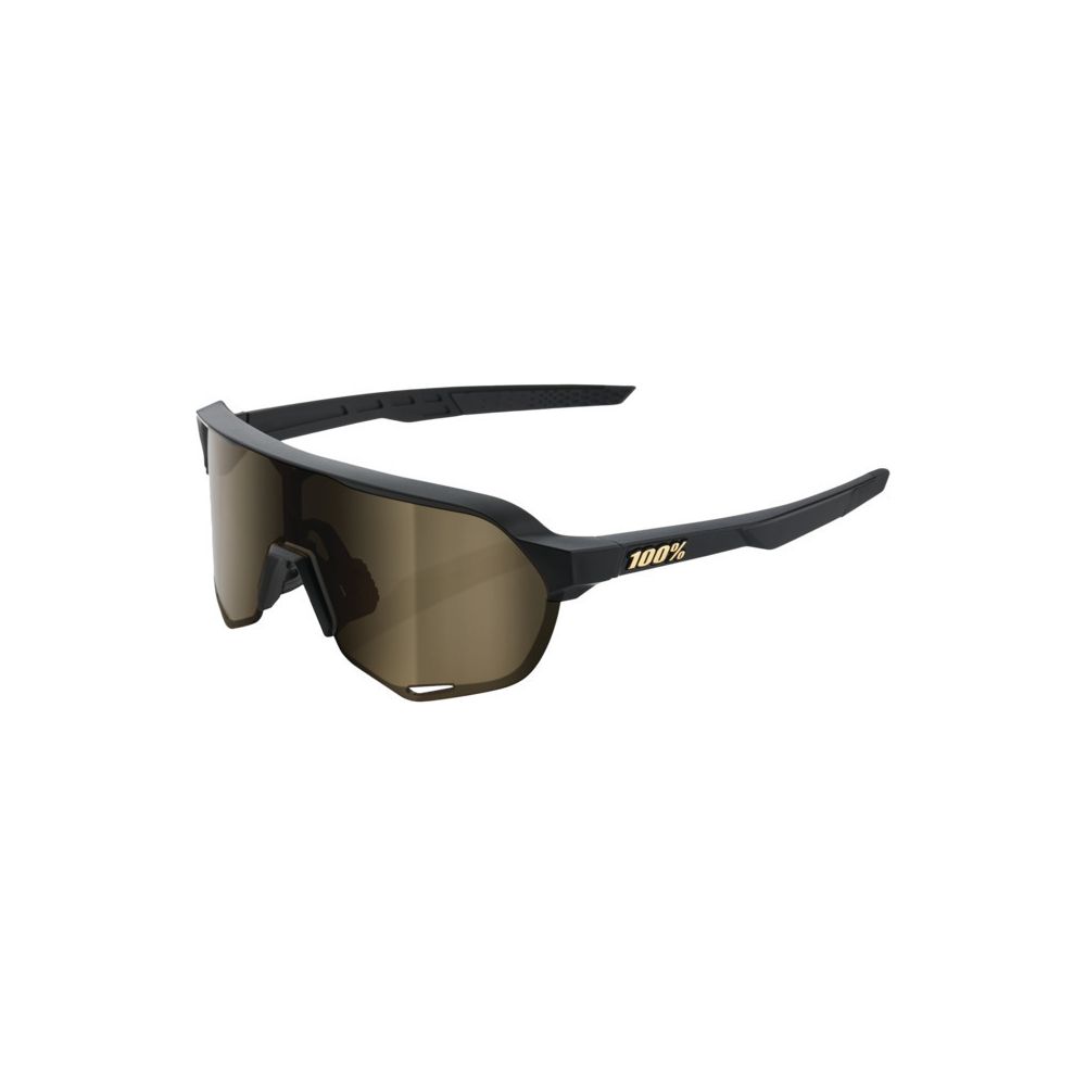 100percent S2 Matte Black Soft Gold Mirror Lens Bild 1