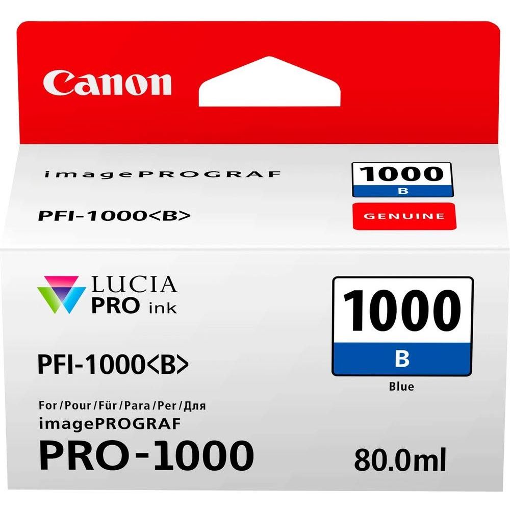 Canon Ink PFI-1000B / 0555C001 Blue Bild 1