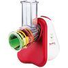 Moulinex Trommelraffel Elektro Fresh Express Plus Ruby Red DJ756G